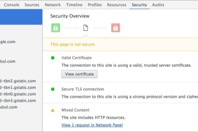 Google добавила в Chrome новый инструмент для разработчиков — Security Panel
