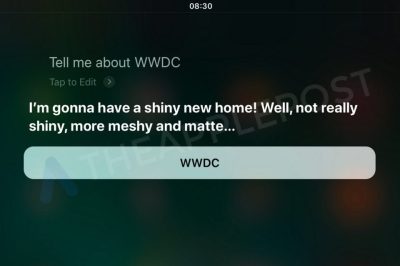 Голосовой ассистент Siri рассказал о двух анонсах WWDC 2018