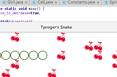 Как написать свою змейку на Java за 15 минут